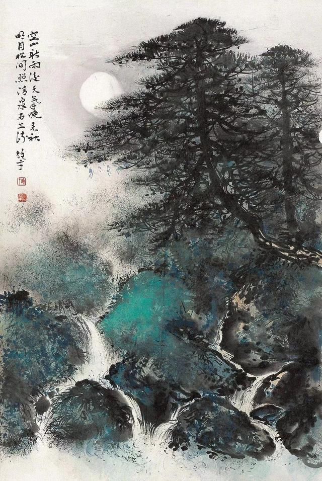 诗佛王维写的这首五律,后世评价"天光工影,无复人工"