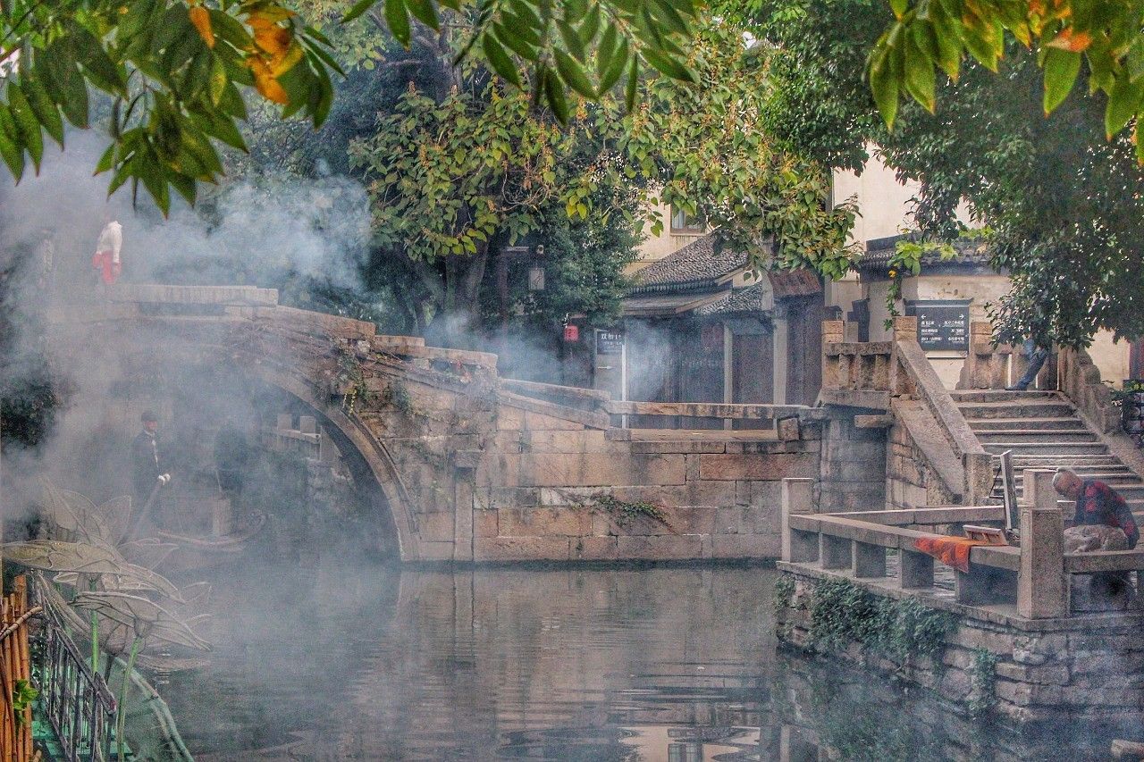 遇见苏州,邂逅周庄的小桥流水