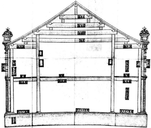 三角桁架等具有浓郁西方文化的建筑结构成为了西方古代建筑的代名词