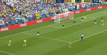 世界杯:内马尔传射 奥乔亚6扑救竟无功!巴西2-0墨西哥