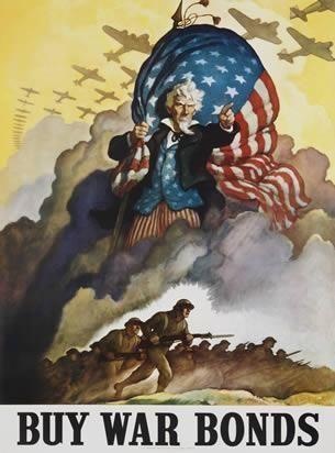 二战时期的美国宣传海报,这也太励志了
