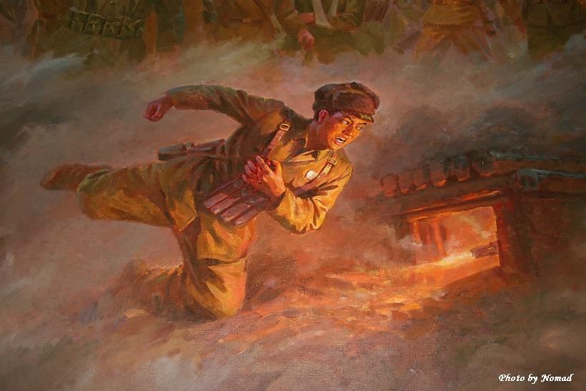 舍身堵枪眼的黄继光烈士在中国曾经是家喻户晓的英雄人物.