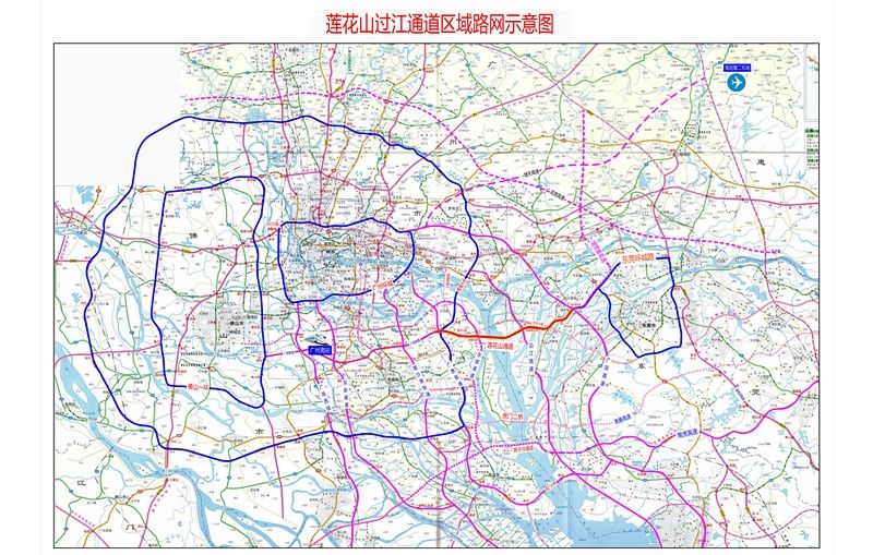 连接广州东莞 莲花山过江通道2020年开建