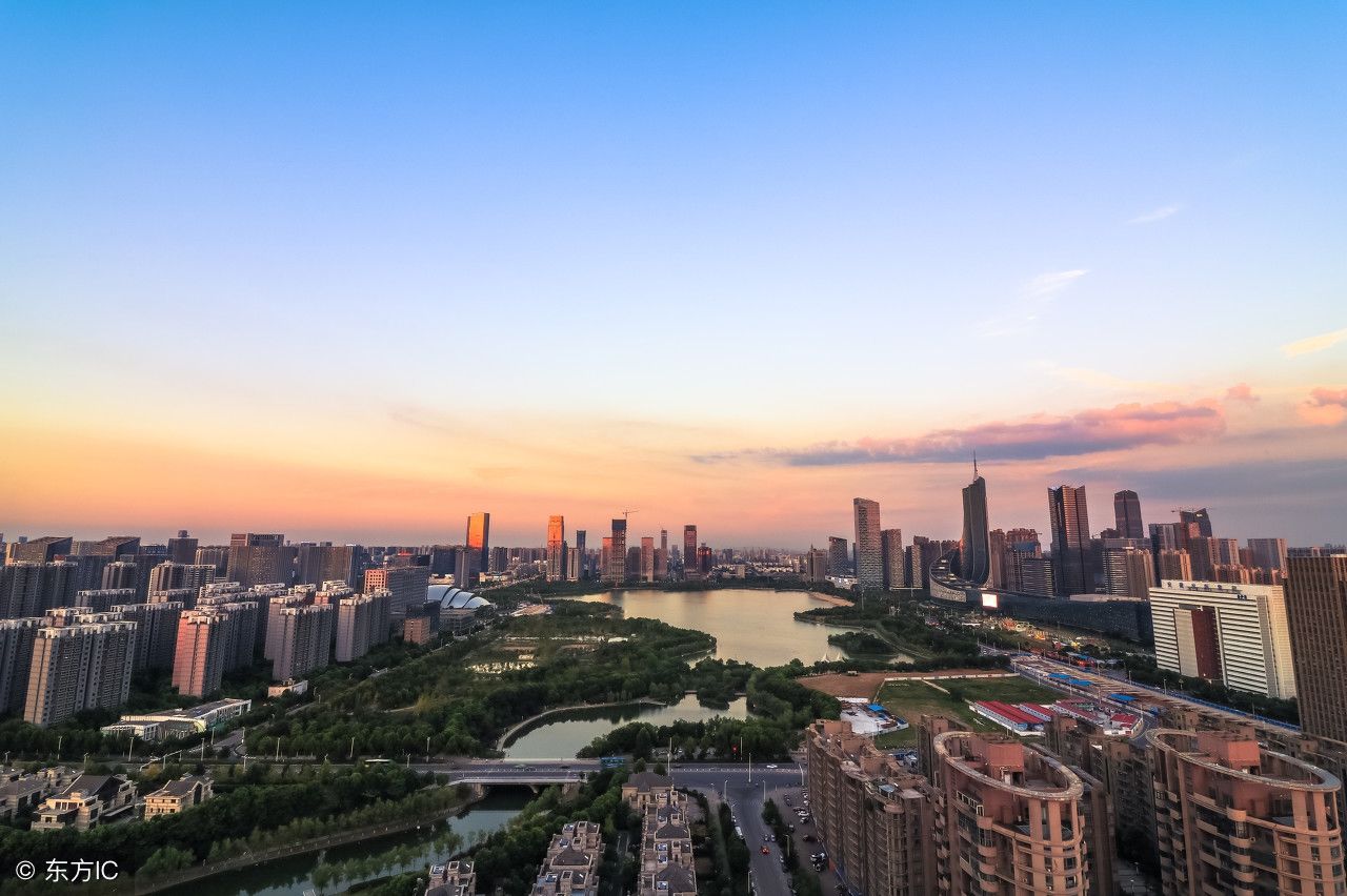 "天空之眼"看合肥风景,带你欣赏不一样的城市美景!