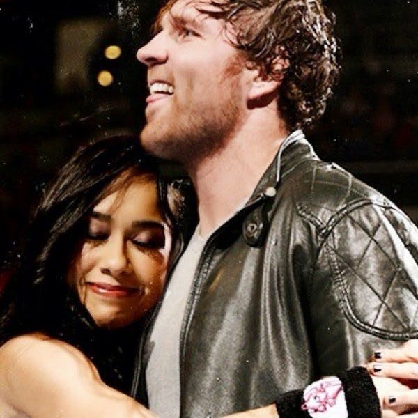 二,迪安和aj·李(aj lee)--疯癫情侣 迪安·安布罗斯(dean ambrose)