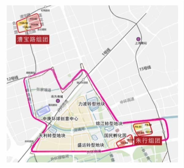 闵行梅陇首次发布5个组团地块 踏上转型发展再出发新征途