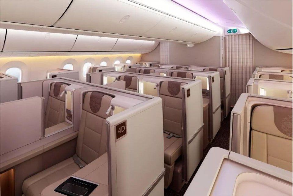 东航波音737-800公务舱,国航波音737-800公务舱 东航上航准备管波音789四个头等叫超级公务舱!只因少了一物!