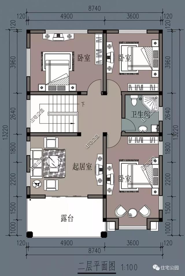 面宽8米造价13万起,2018农村自建房,这10套户型最适合咱老百姓