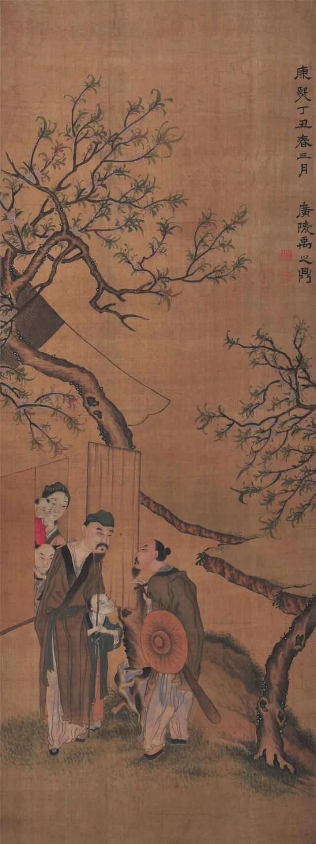 清|禹之鼎山水,人物,花卉雅集(100幅)