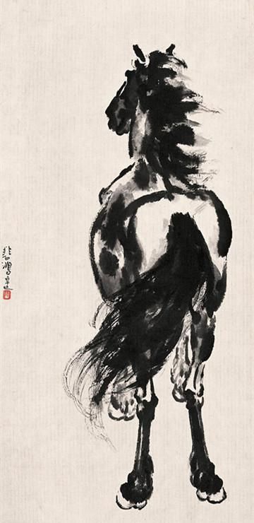历代中国画坛皆有画马高手,但只服徐悲鸿先生笔下的马