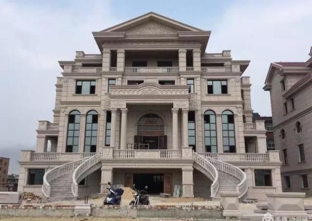 福清豪宅就是多,而且钟爱花岗岩外墙,大理石内装