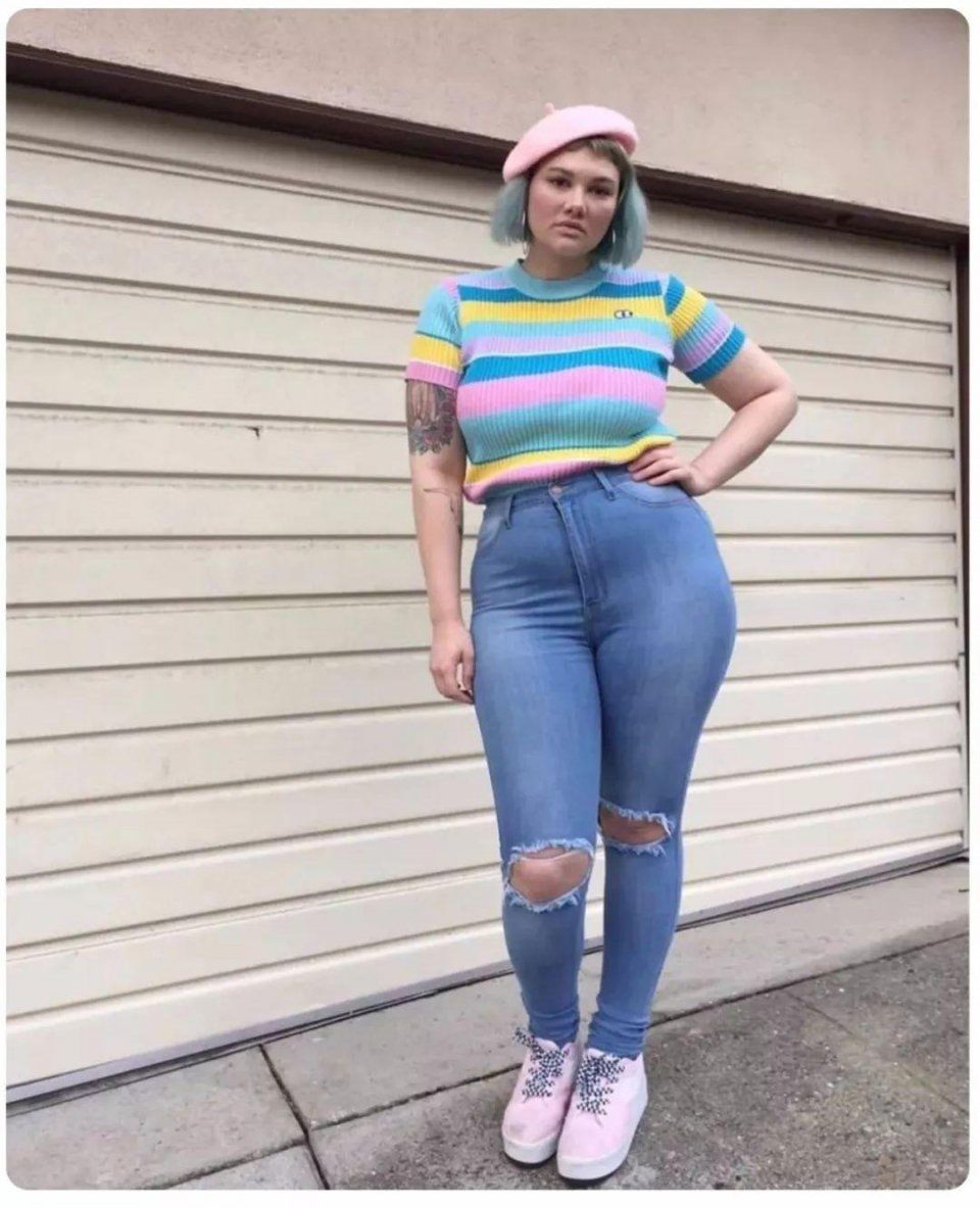 老爹裤胯宽大腿粗的女生裤子胖价格质量 哪个牌子比较