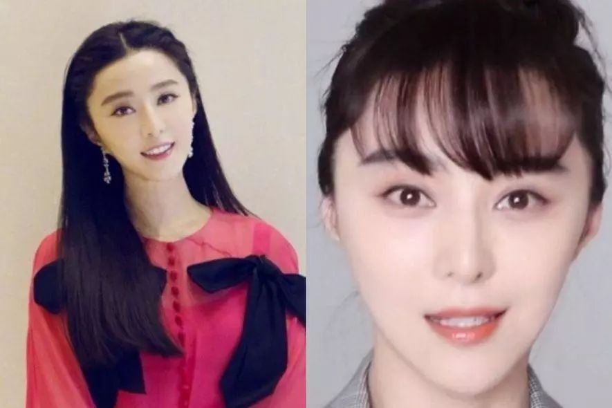 范冰冰也"中招"的发型!为什么小v脸不宜剪空气刘海?