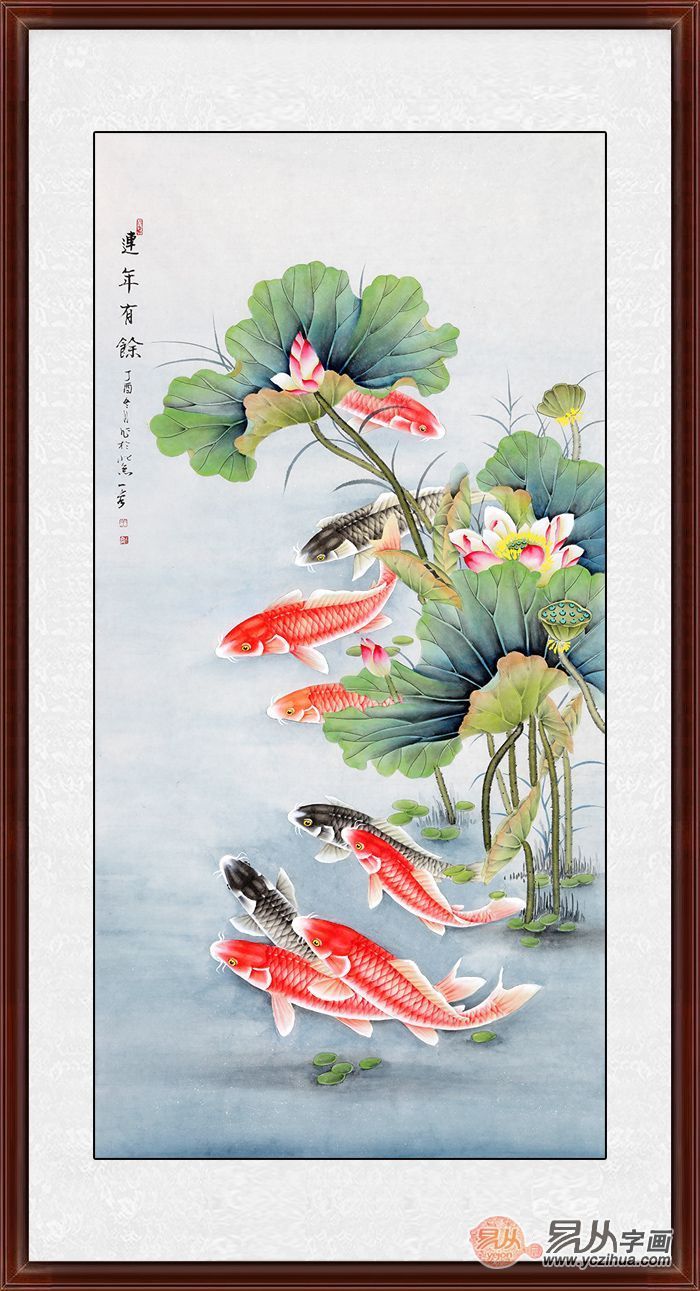 玄关风水很重要,遵循"三见"原则就要挂吉祥花鸟画