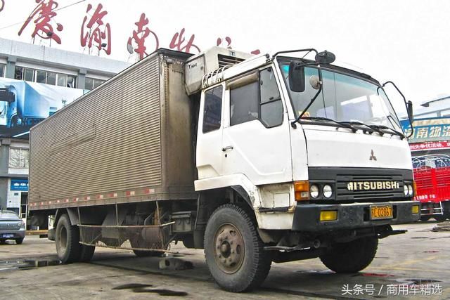 三菱在国内最经典的8吨载货车!t850单桥货车简介