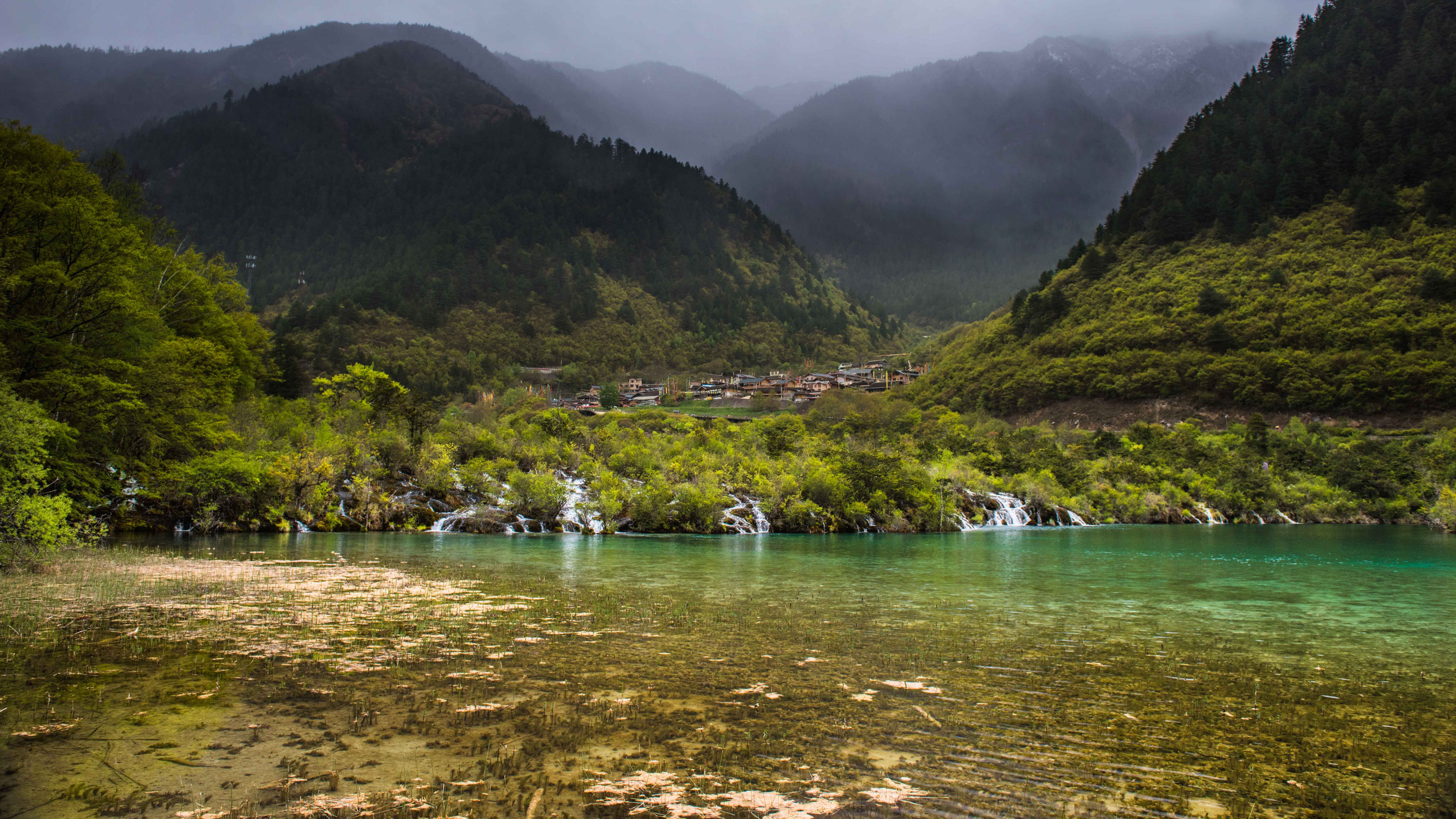 人间仙境!美如画的九寨沟景区风景图片