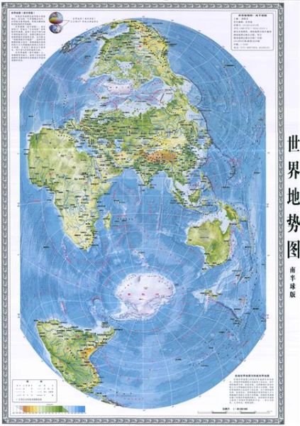 换个角度看世界 竖版世界地图走进湖北校园