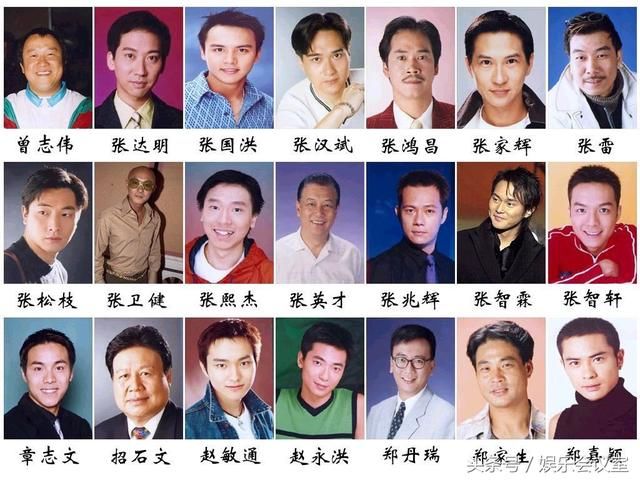 香港电视剧432位演员,能认出50位以上的都是大神,竟还有蔡国庆