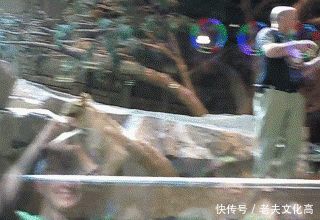 搞笑gif: 高手,居然能够把瓶盖给踢开-北京时间