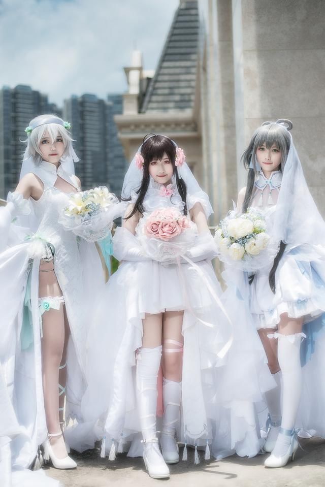 《cos小课堂》vocaloid cosplay花嫁洛天依婚纱.ver