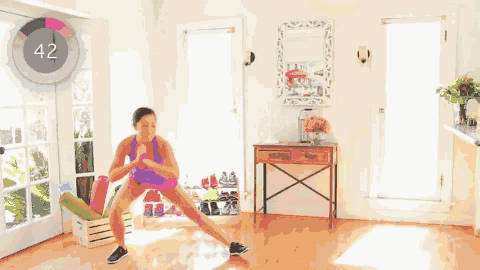 第3招:侧压腿跳起