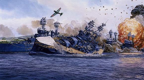 日本偷袭珍珠港太平洋战争爆发