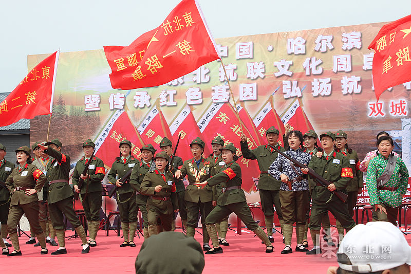 学红色故事 传红色经典 东北网小记者参加首届东北抗联文化周启动仪式