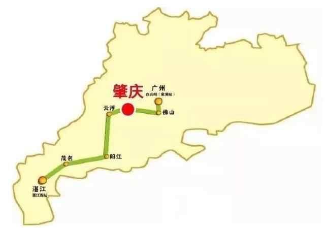 江肇高铁力争2018年完成立项, 全长117公里联通湛江与