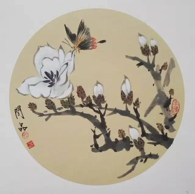 中国著名书画家闫品:写意花鸟小品集锦