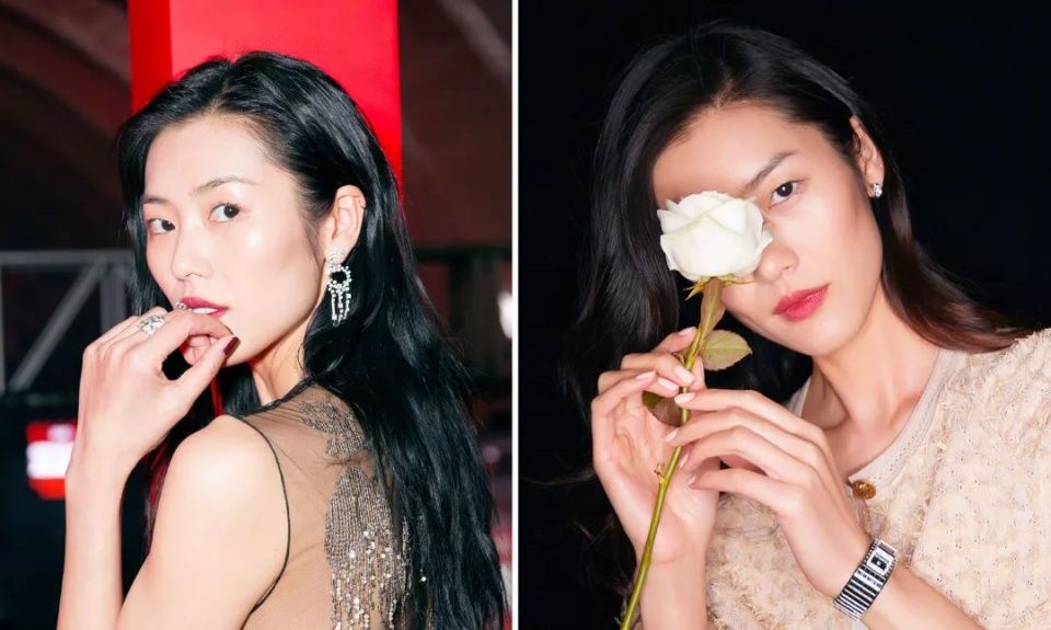 双眼皮、一字眉已经过时了,现在的美女标准是水美女av着图片