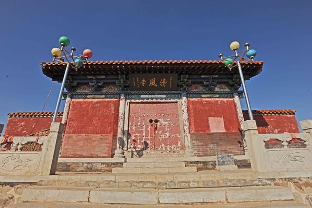 一座有2000多年历史的沁水县清风寺