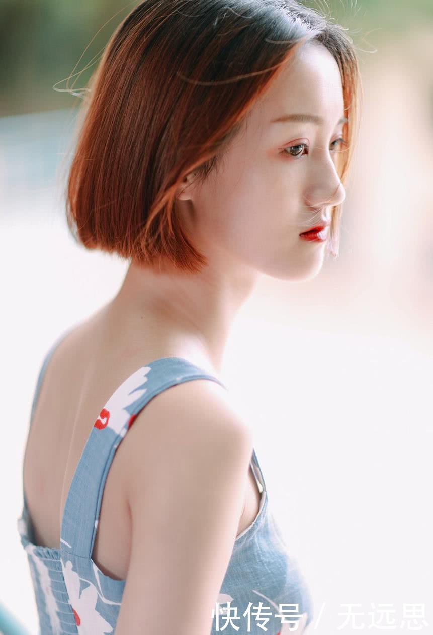 人像摄影:一个气质脱俗的娇美少女,韵味十足