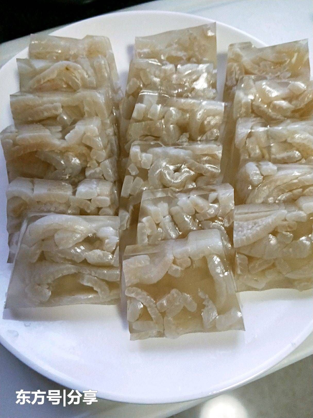 自制猪皮冻的做法,家里人都说好吃