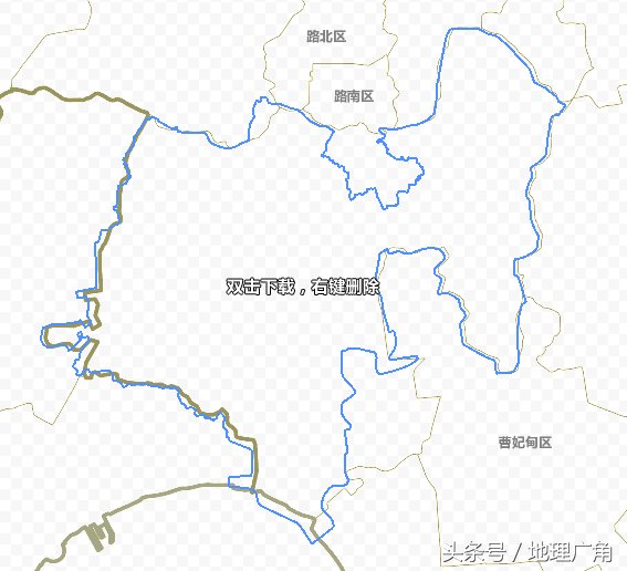 唐山市行政区划地图