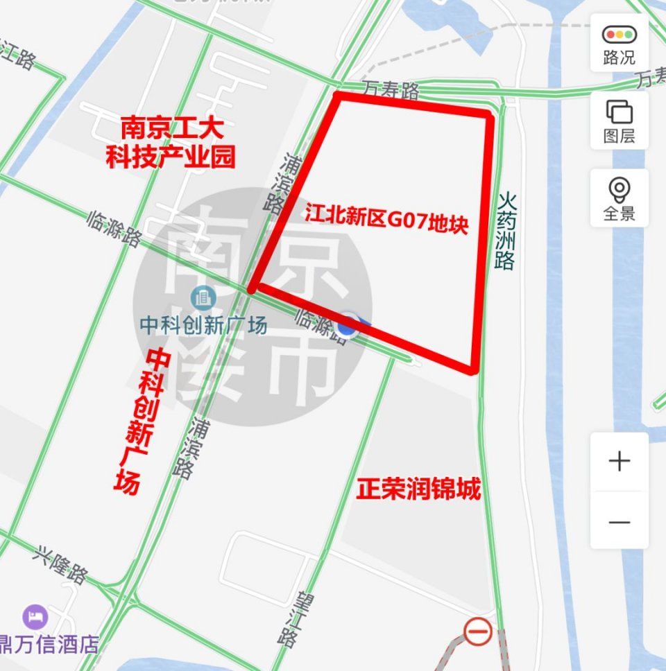 江北新区g07地块(浦滨路以东,万寿路以南地块)资料
