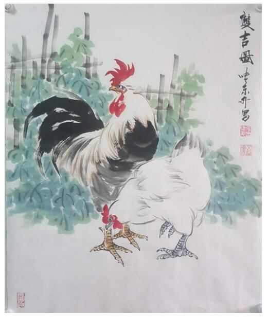 张东升老师教你快速掌握写意鸡的画法!