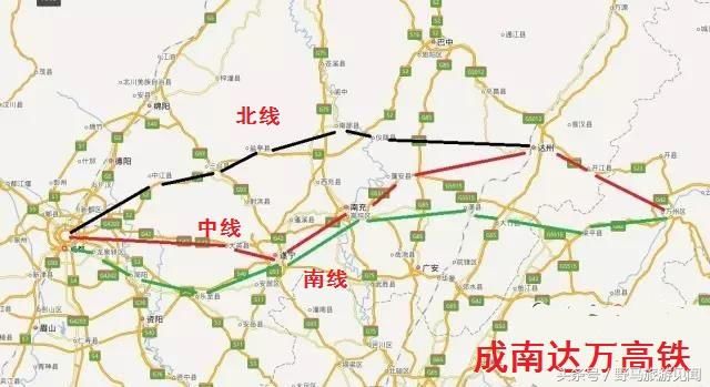 四川今年有望修一条460公里高铁,带动沿线4个城市发展