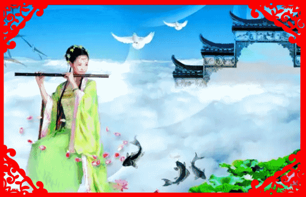 立春到,七仙女给大家送福,祝愿朋友们,天天福星照,年年好运来