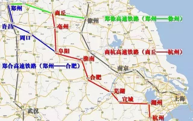 商丘到杭州正在修建高铁,未来的商丘即将迎来新机遇.