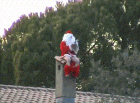 搞笑gif:说好家里就妹子一个,怎么你爸突然跑出来了?