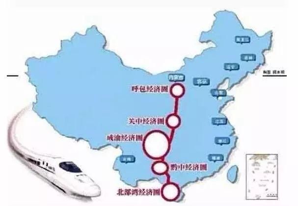2 "张海高铁"的建设意义 项目的规划实施必将极大促进区域间经济优势