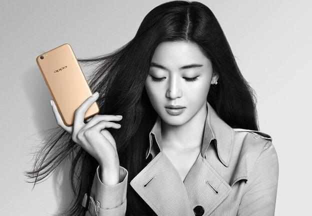 人美手机更美: 女神全智贤代言oppo r9s