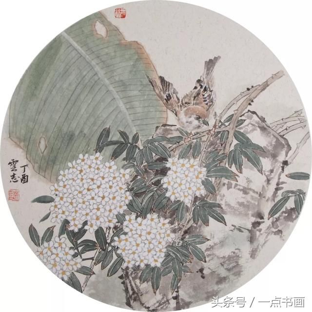 陆云志花鸟画欣赏