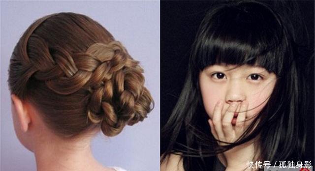 美发师特荐辣妈们必看的6种小女孩发型,小女孩学生头发型