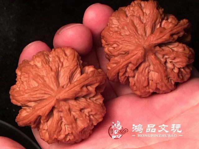 神秘的野生大粗筋文玩核桃