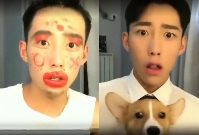 5位猥琐丑男化妆秒变网红,网友:作为妹子你不哭算我输