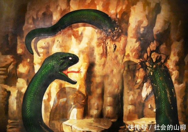巨蟒修行千年欲化龙,却被少年搅局,一怒之下淹了整个村子!