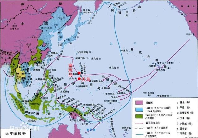 塞班岛与关岛很近(网络图片)