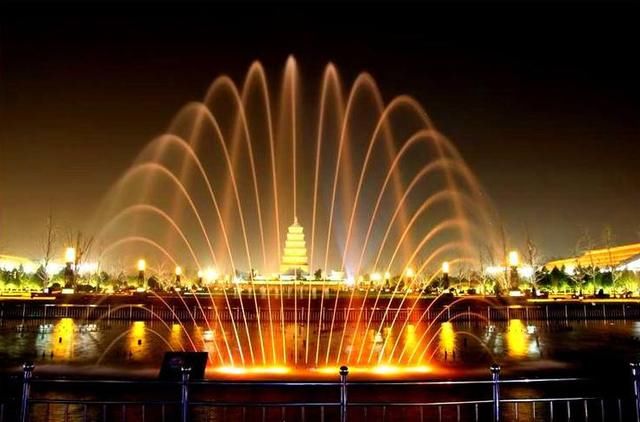 2018清明节西安大雁塔音乐喷泉时间 最佳观看位置介绍