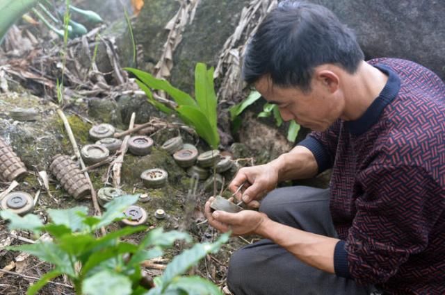 中越边境的地雷有多少?扔个瓶子,听三声响